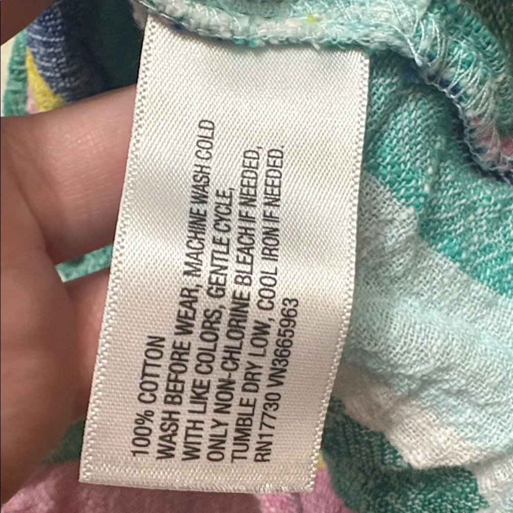 Cat & Jack Striped Multi Color Dress Size 18M